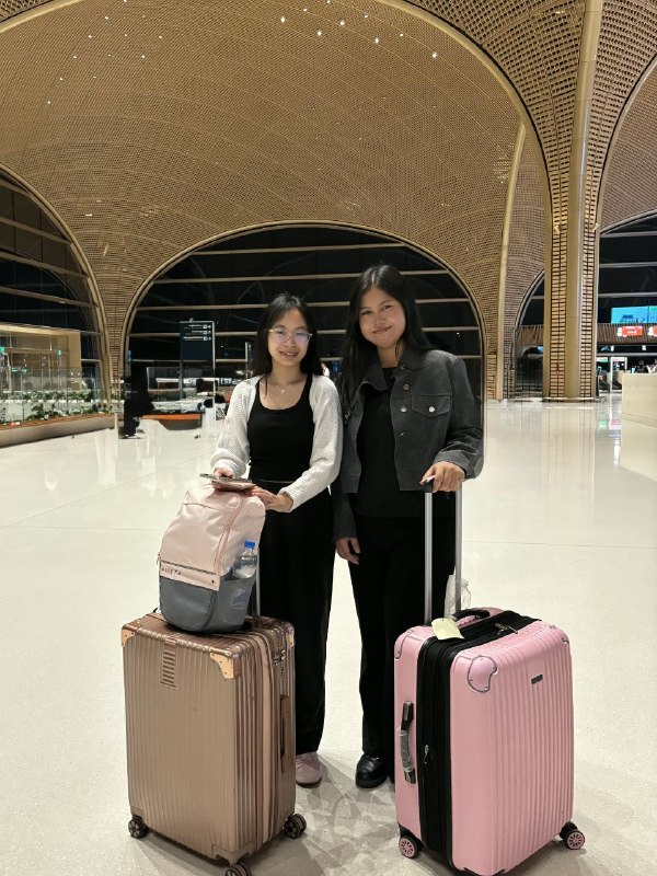 Lim Chheng Im and Noy Rina in Singapore