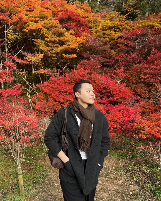 Longma Yin on exchange at University of Hyogo · Japan